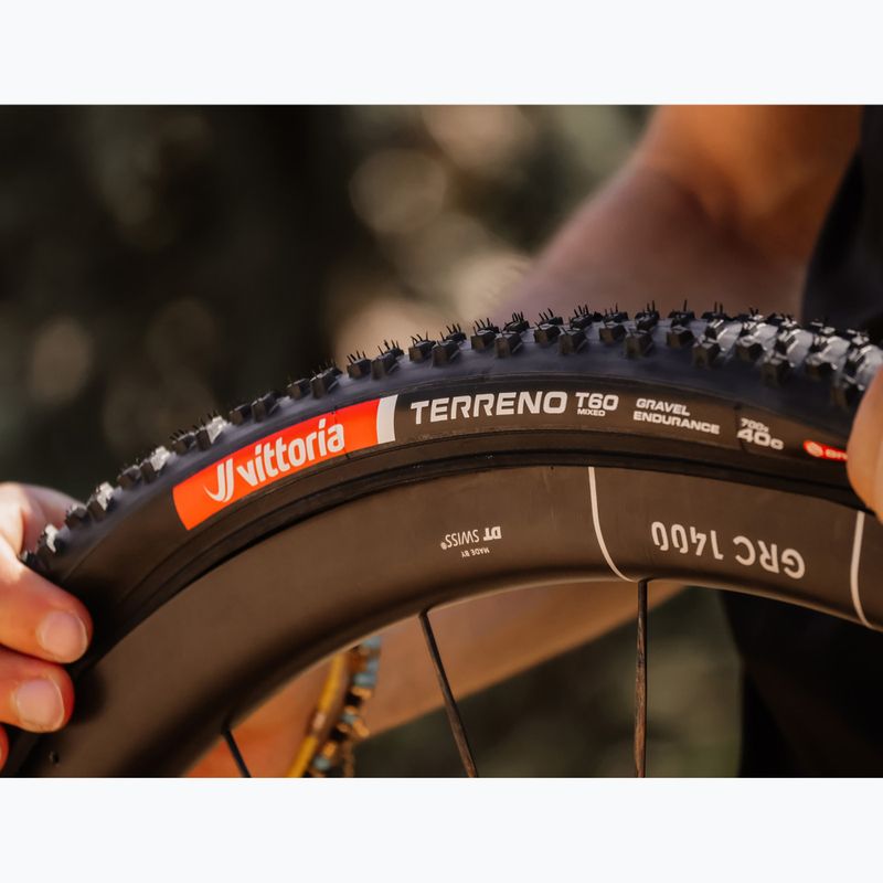 Cyklistická pneumatika Vittoria Terreno T60 G2.0 TLR Gravel Endurance 700x40c black 7