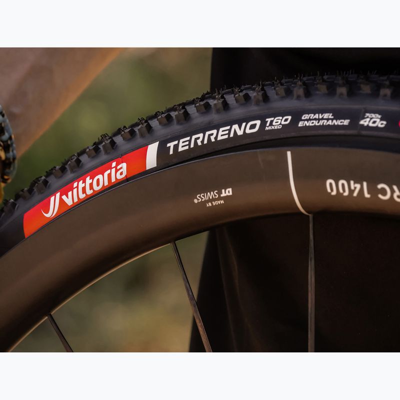 Cyklistická pneumatika Vittoria Terreno T60 G2.0 TLR Gravel Endurance black/brown 6