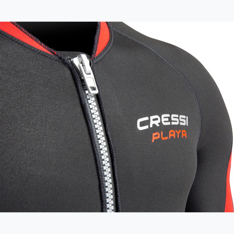 Pánská plavecká neoprenová kombinéza Cressi Playa Shorty 2.5 mm black/red 6