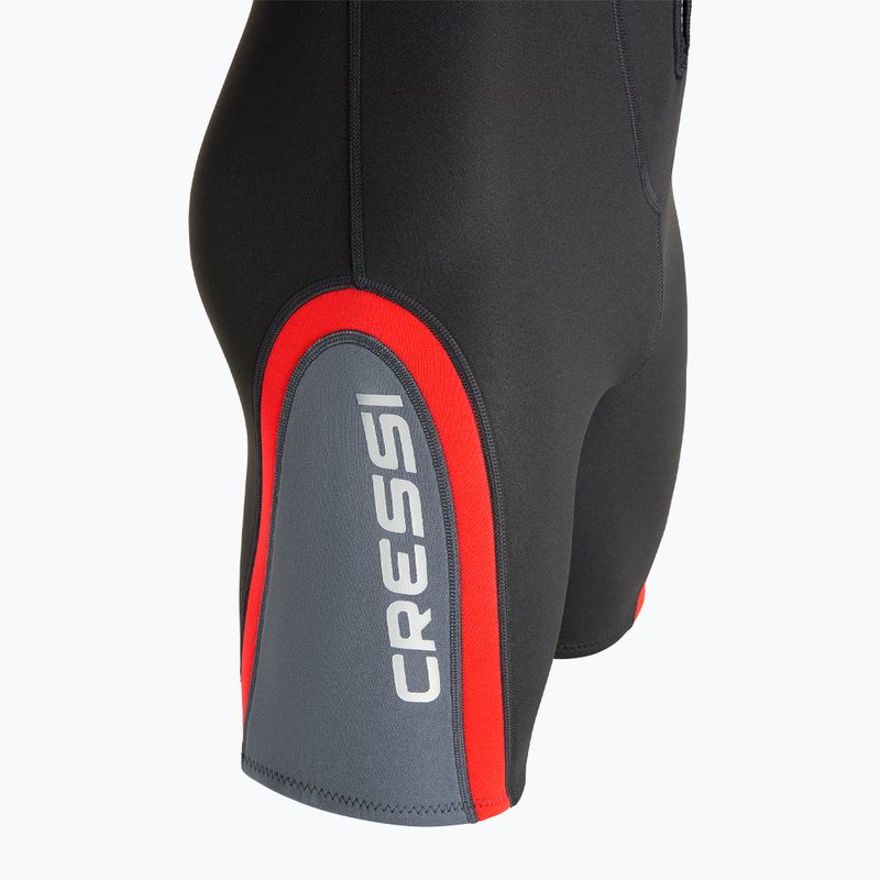 Pánská plavecká neoprenová kombinéza Cressi Playa Shorty 2.5 mm black/red 10