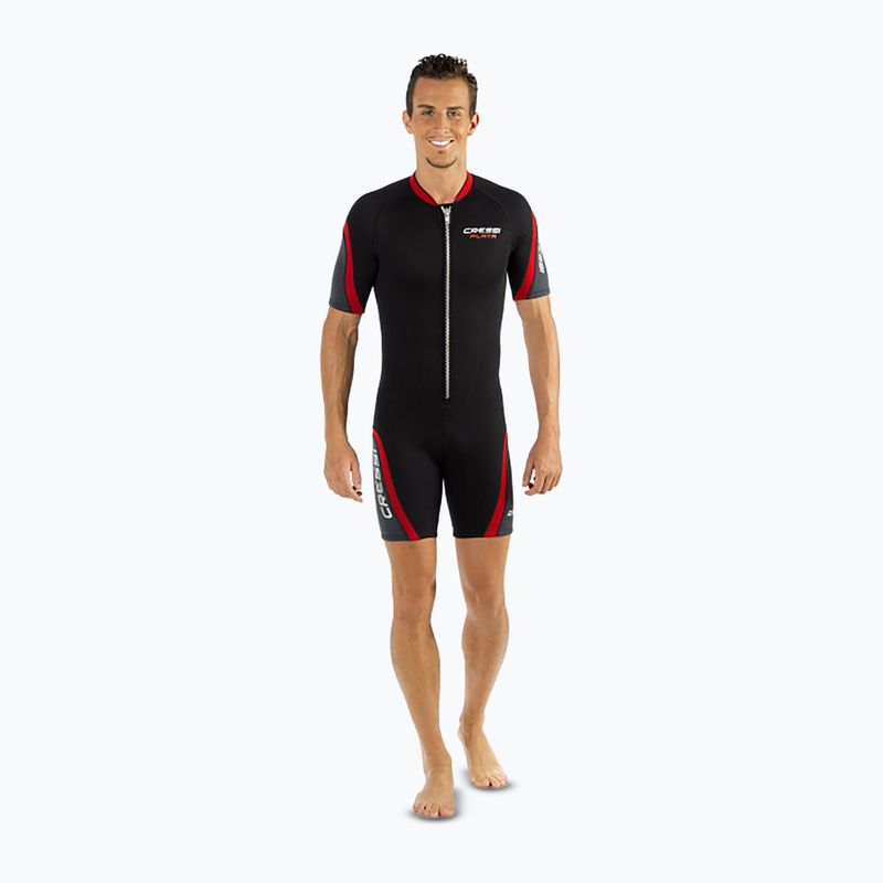 Pánská plavecká neoprenová kombinéza Cressi Playa Shorty 2.5 mm black/red 11