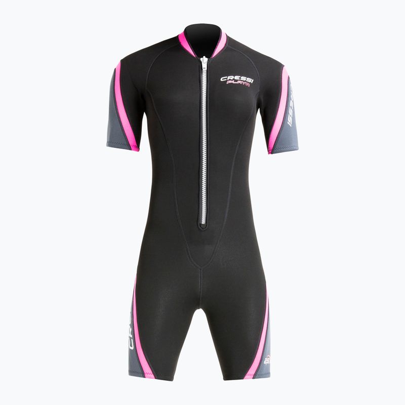Dámský neoprén Cressi Playa Shorty 2,5 mm black/pink