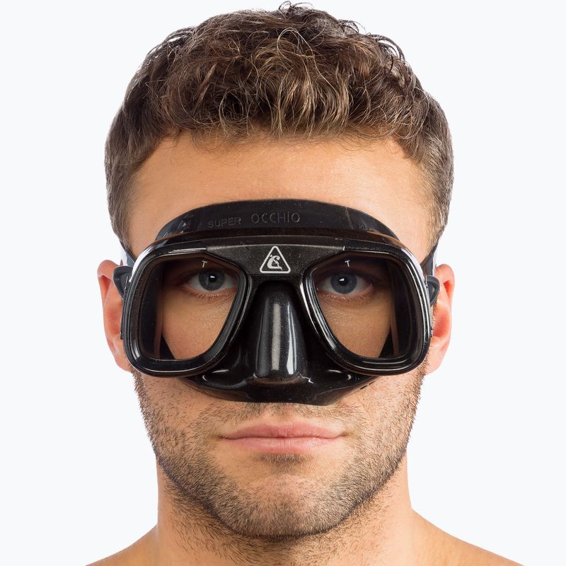 Potápěčská maska Cressi Superocchio black/black 5