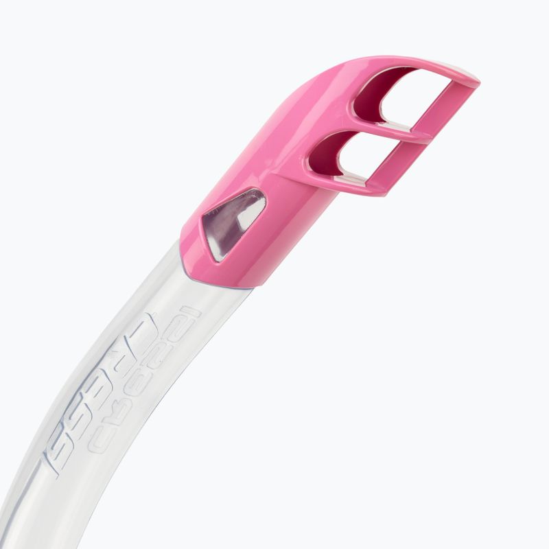 Dětská šnorchlovací sada Cressi Ondina + Top maska + šnorchl čirá/růžová DM1010134 7