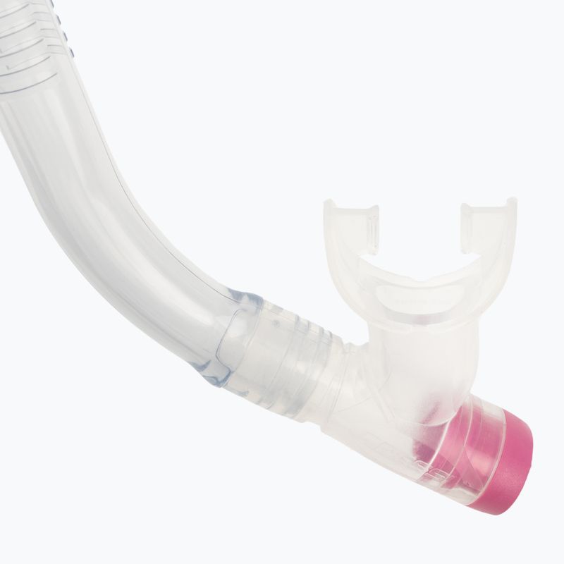 Dětská šnorchlovací sada Cressi Ondina + Top maska + šnorchl čirá/růžová DM1010134 8