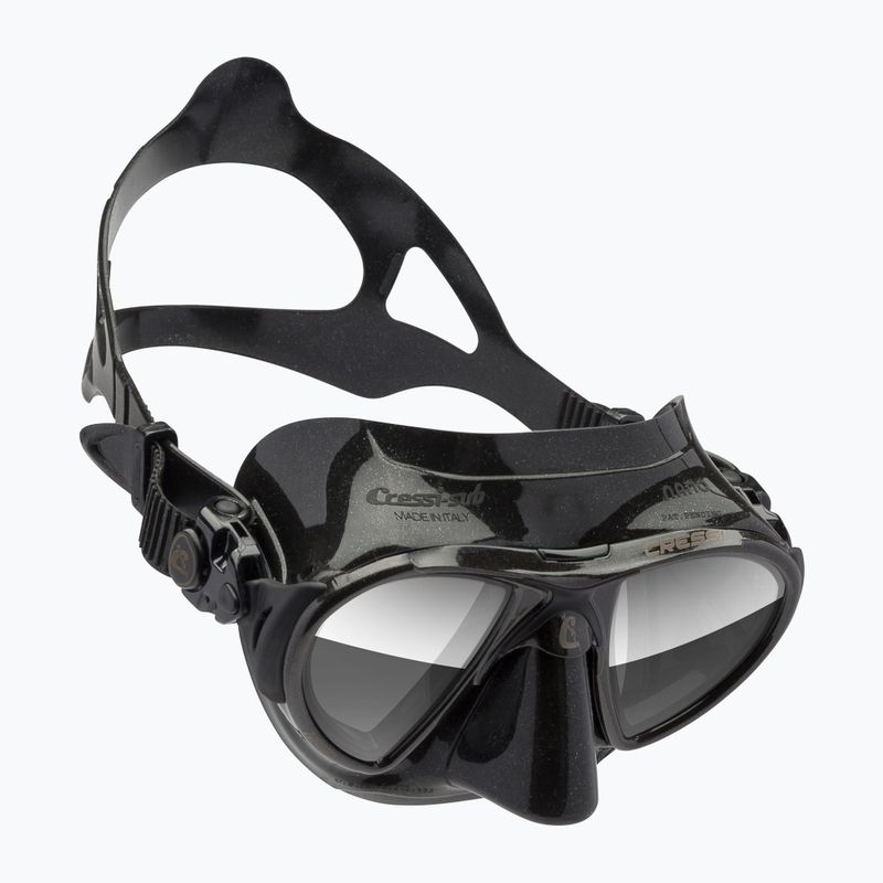 Potápěčská maska Cressi Nano black/black/silver