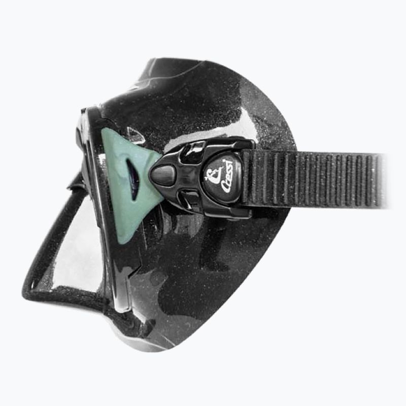 Potápěčská maska Cressi Nano black/black/silver 2