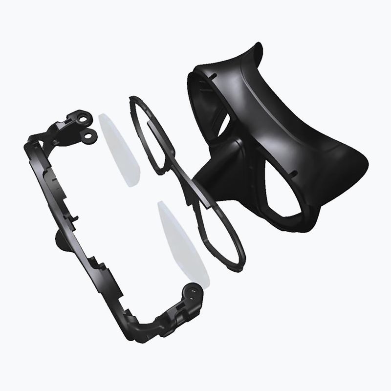 Potápěčská maska Cressi Nano black/black/silver 4