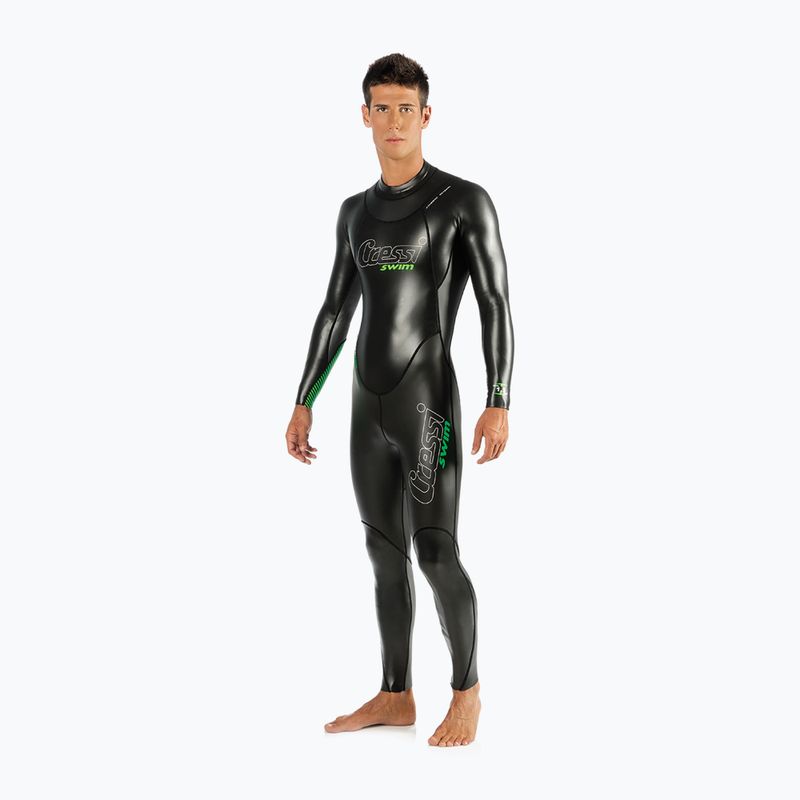 Pánský triatlonový neopren Cressi Triton 1.5 mm black/green