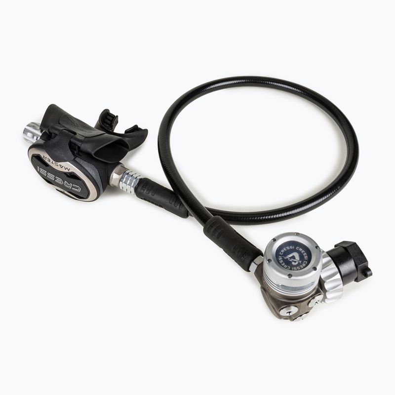 Cressi Master T10-SC Cromo Auto Dive Respirator Black HX840100
