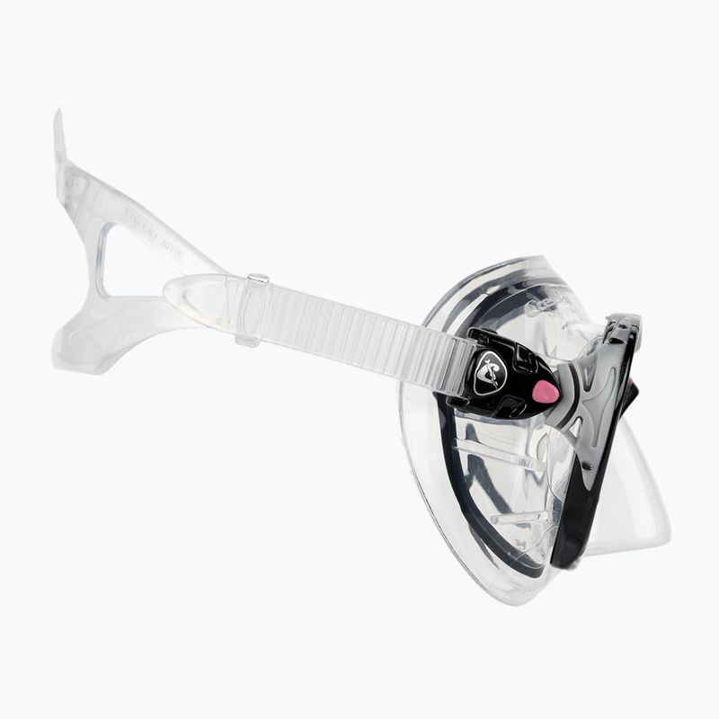 Potápěčská sada Cressi Big Eyes Evolution + Alpha Ultra Dry černá/růžová 5