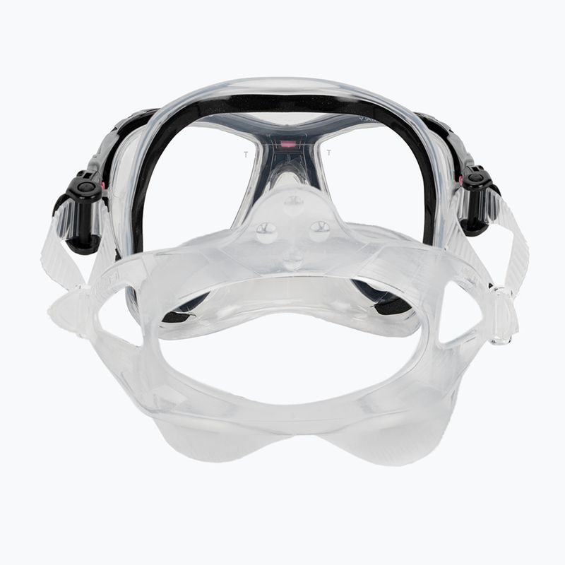 Potápěčská sada Cressi Big Eyes Evolution + Alpha Ultra Dry černá/růžová 6