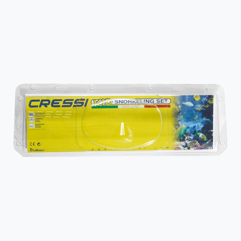 Dětská šnorchlovací sada Cressi Marea + Top blue 2