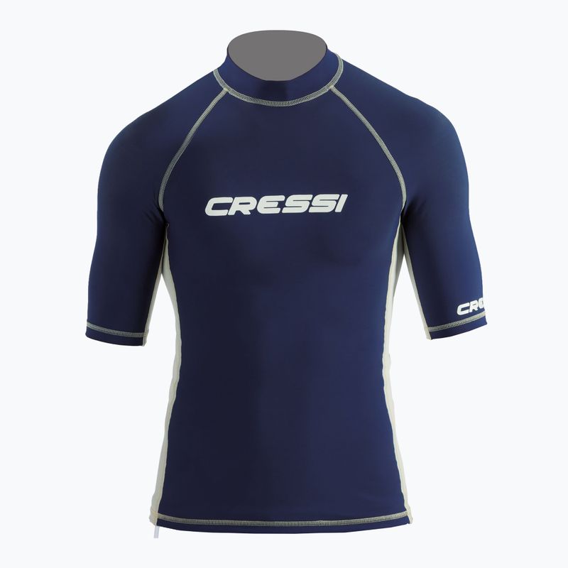 Pánské plavecké tričko Cressi Rashguard tmavě modré 3