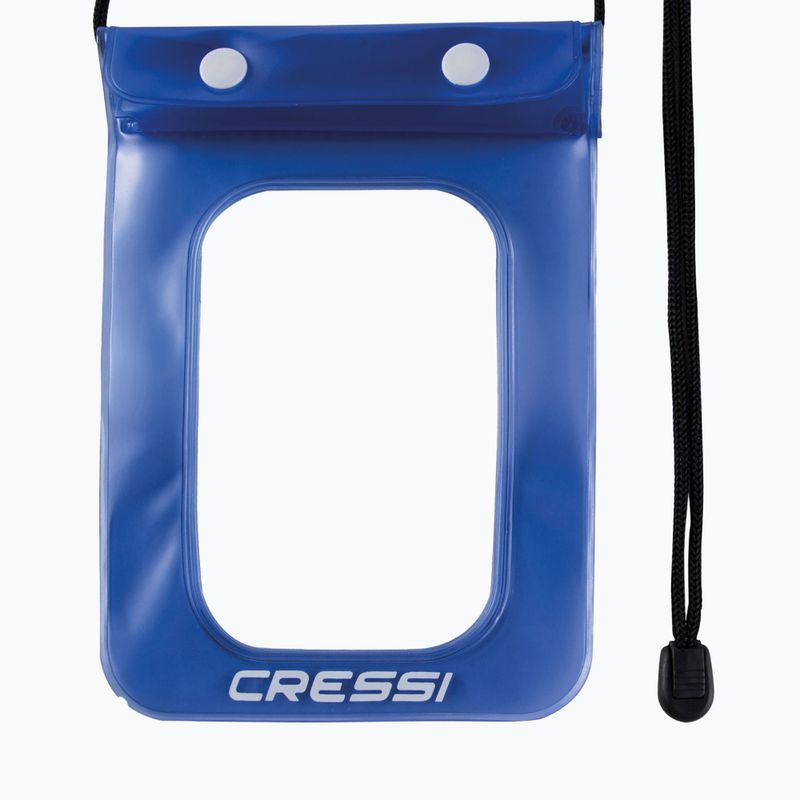 Voděodolné pouzdro na telefon Cressi Waterproof Phone Case modré XDF300020