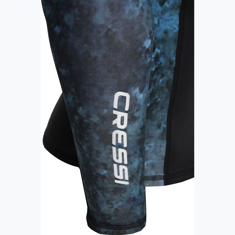 Pánské plavecké tričko Longsleeve Cressi Cobia Hunter camo blue 6