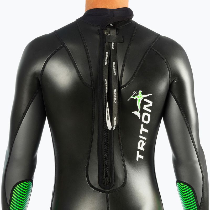 Pánský neopren Cressi Triton Monopiece 1.5 mm black/blue 4