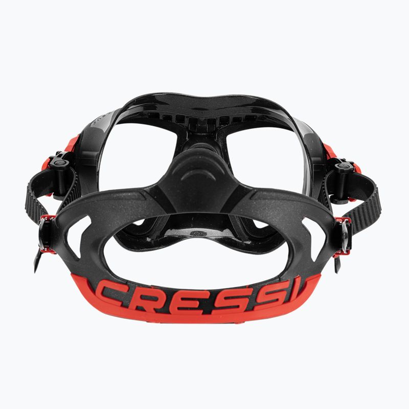 Potápěčská maska Cressi Zeus black/red 5