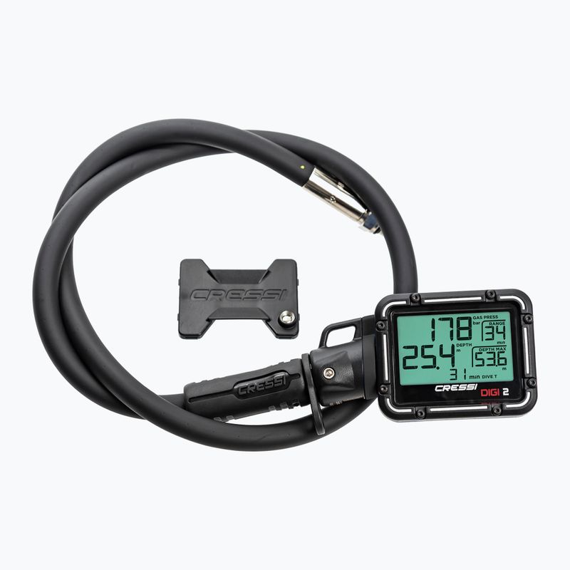 Digitální potápěčský pult Cressi Digi2 černý KC800055