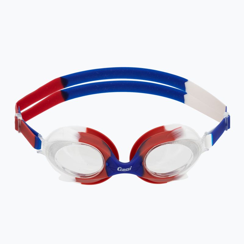 Dětské plavecké brýle Cressi Seahorse blue/white/red 2