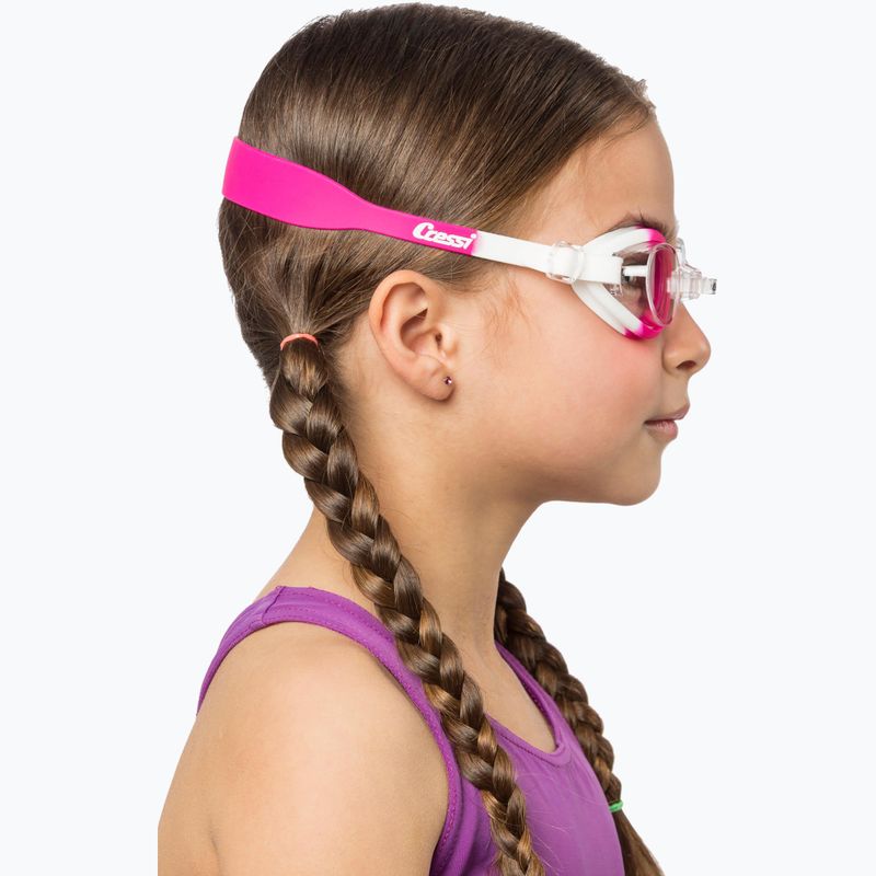 Dětské plavecké brýle Cressi Starfish white/pink 5