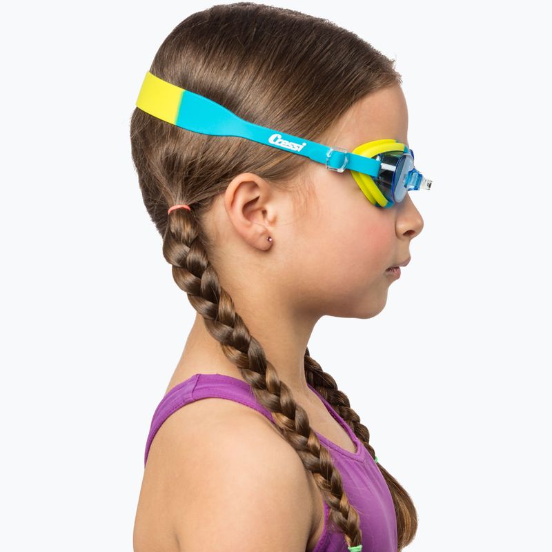 Dětské plavecké brýle Cressi Starfish green/azure 5