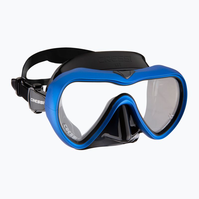 Potápěčská maska Cressi A1 Anti Fog černá/modrá