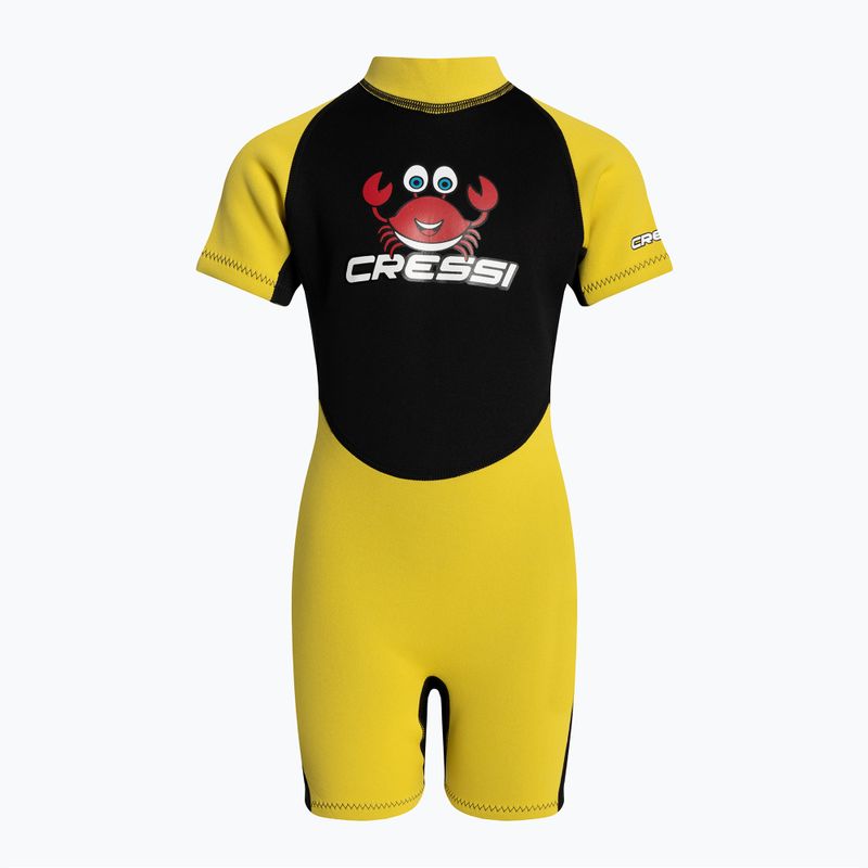 Dětský neopren   Cressi Smoby Shorty 2 mm black/yellow
