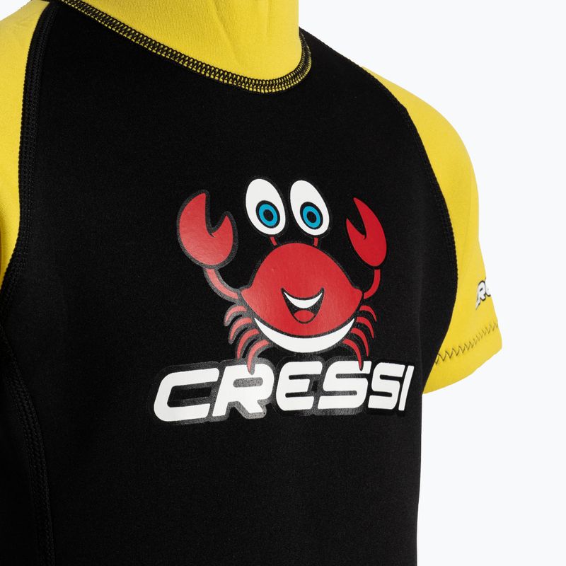 Dětský neopren   Cressi Smoby Shorty 2 mm black/yellow 3