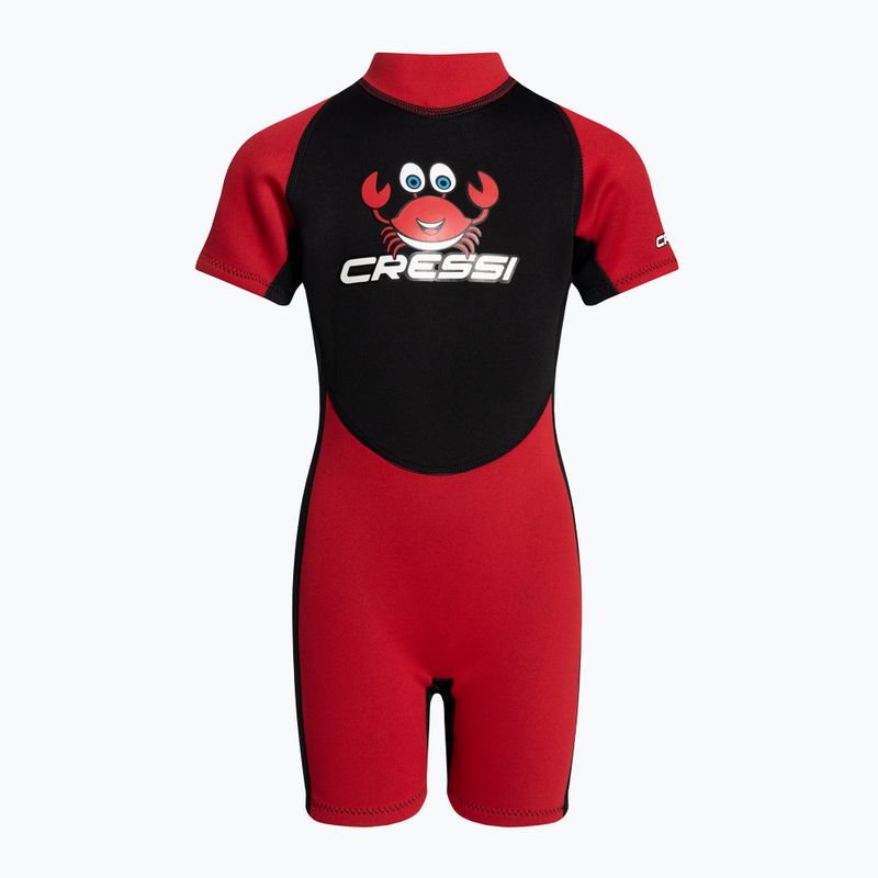 Dětský neopren   Cressi Smoby Shorty 2 mm black/red