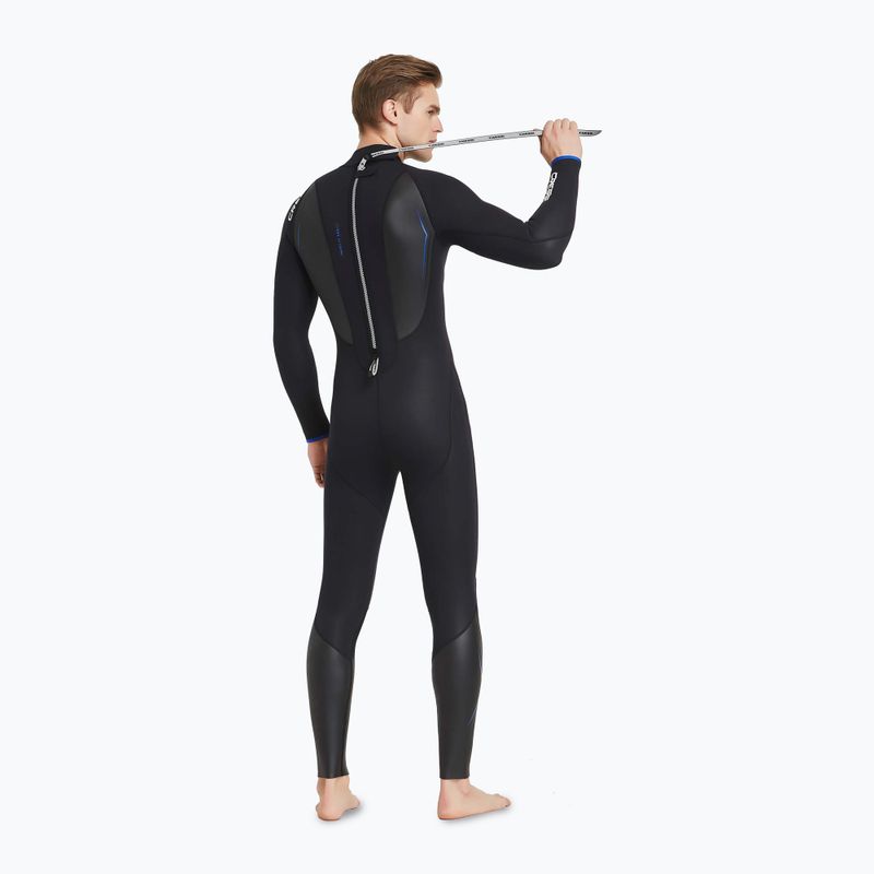 Pánský neopren Cressi Altum Monopiece 3 mm black/blue 2