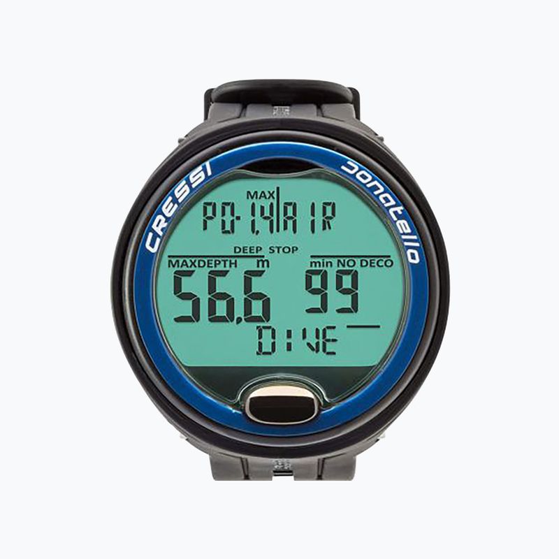 Potápěčský počítač Cressi Donatello black/blue KS860022 2