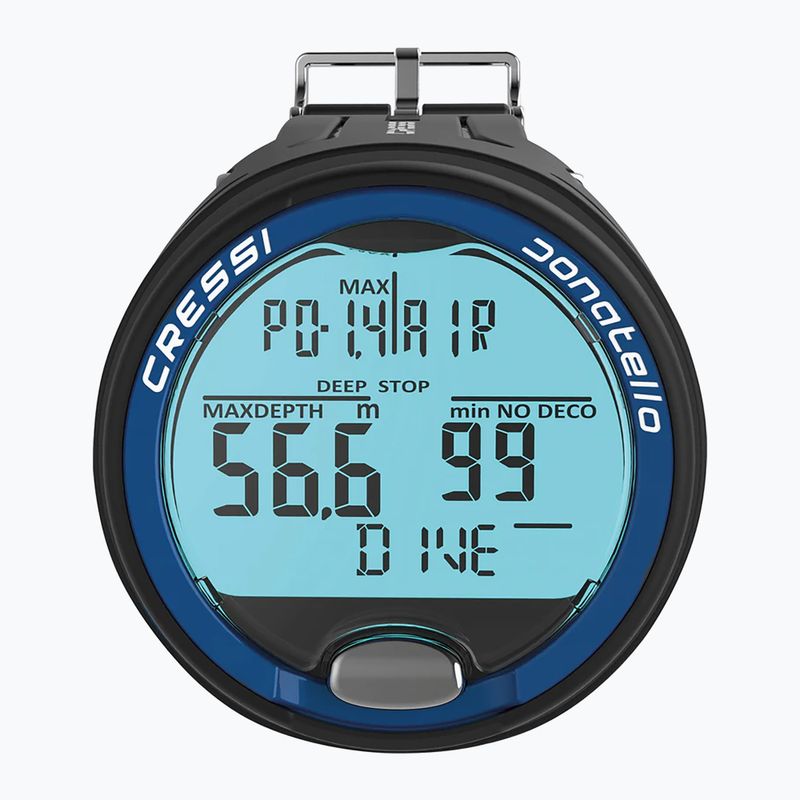 Potápěčský počítač Cressi Donatello black/blue KS860022 3