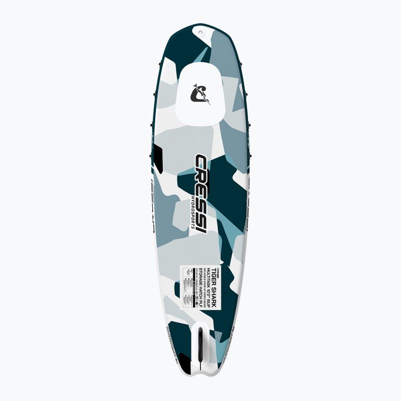 SUP deska Cressi Tiger Shark Multitask iSUP 10'2" šedá NA041025 3