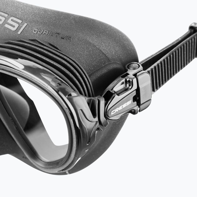 Potápěčská maska Cressi Quantum black/black 4