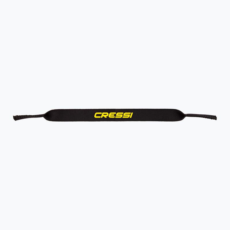 Pásek k plaveckým brýlím  Cressi Neo Retainer black/yellow 2