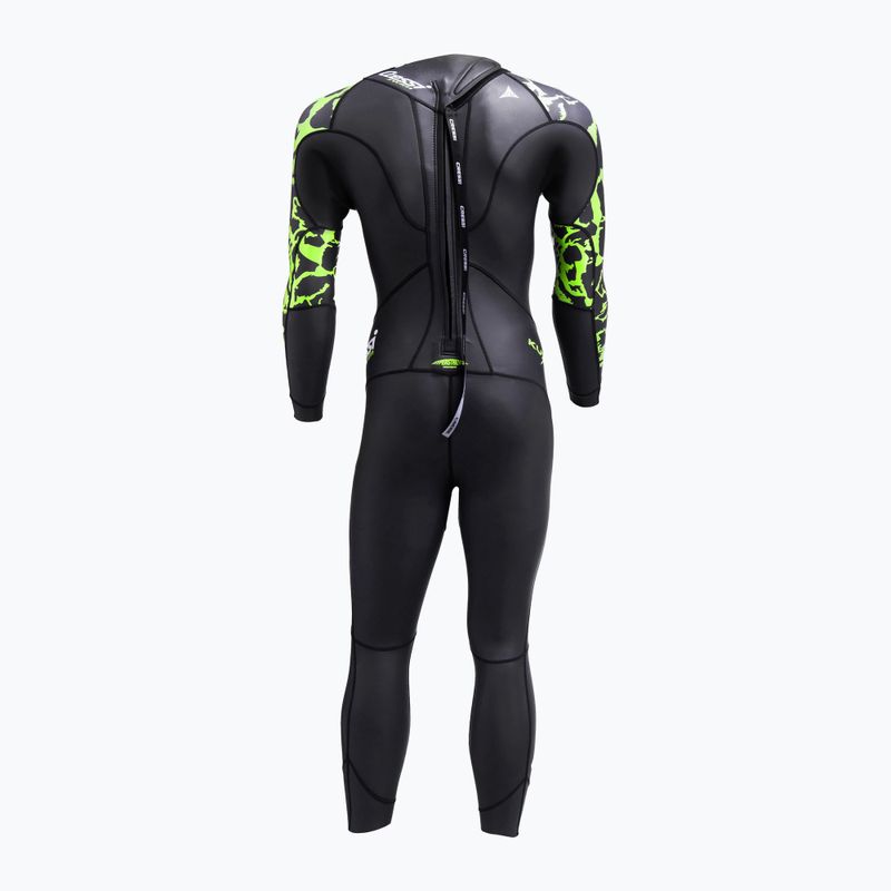 Pánský neopren   Cressi Kuwae 2 mm black/green 2