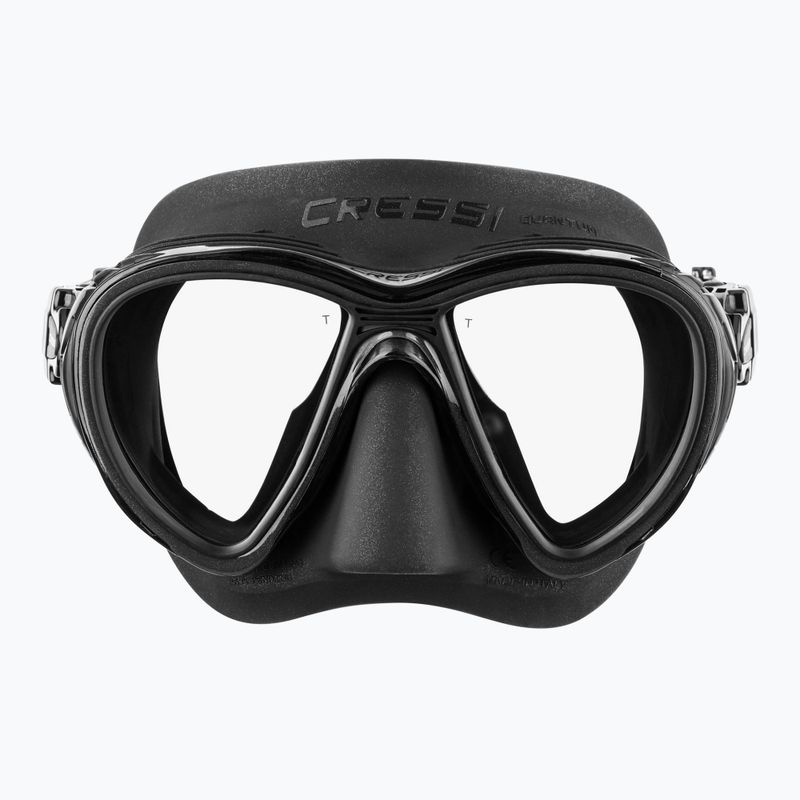 Potápěčská maska Cressi Quantum Ultravision black/silver 2