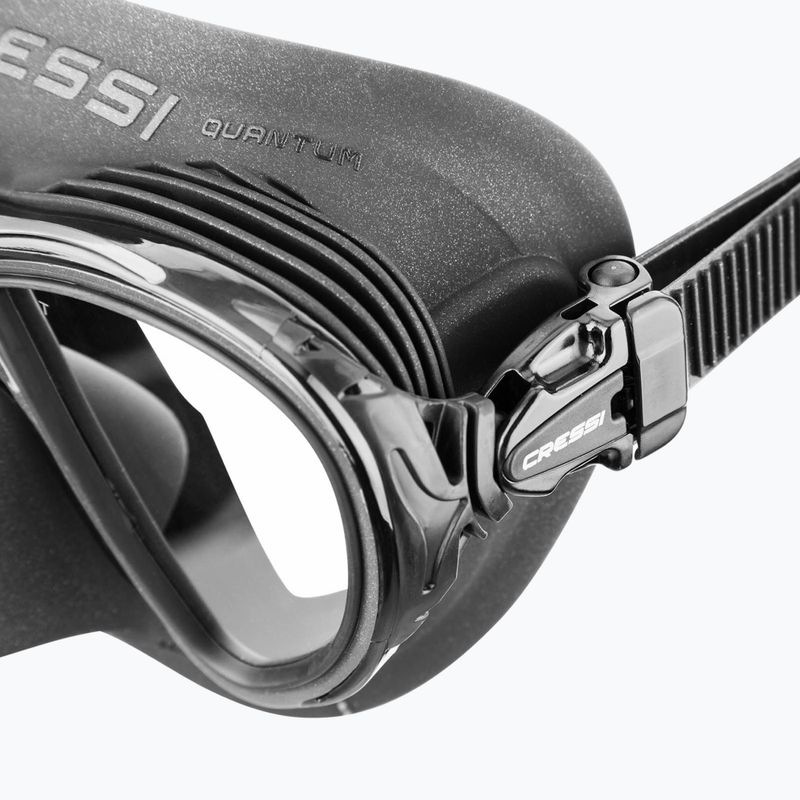 Potápěčská maska Cressi Quantum Ultravision black/silver 4