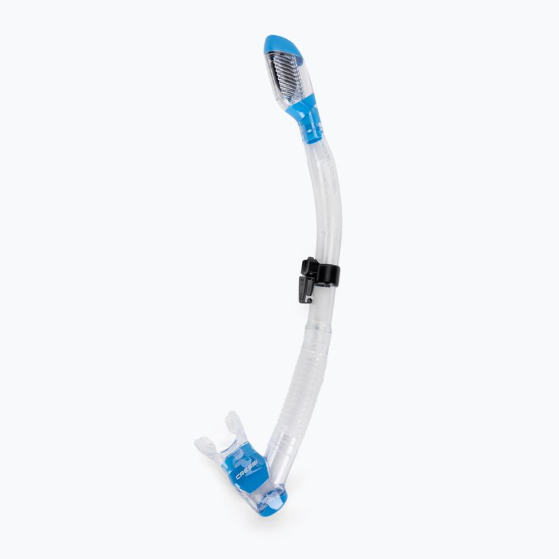 Potápěčská sada Cressi F1 + Supernova Dry blue metal 6