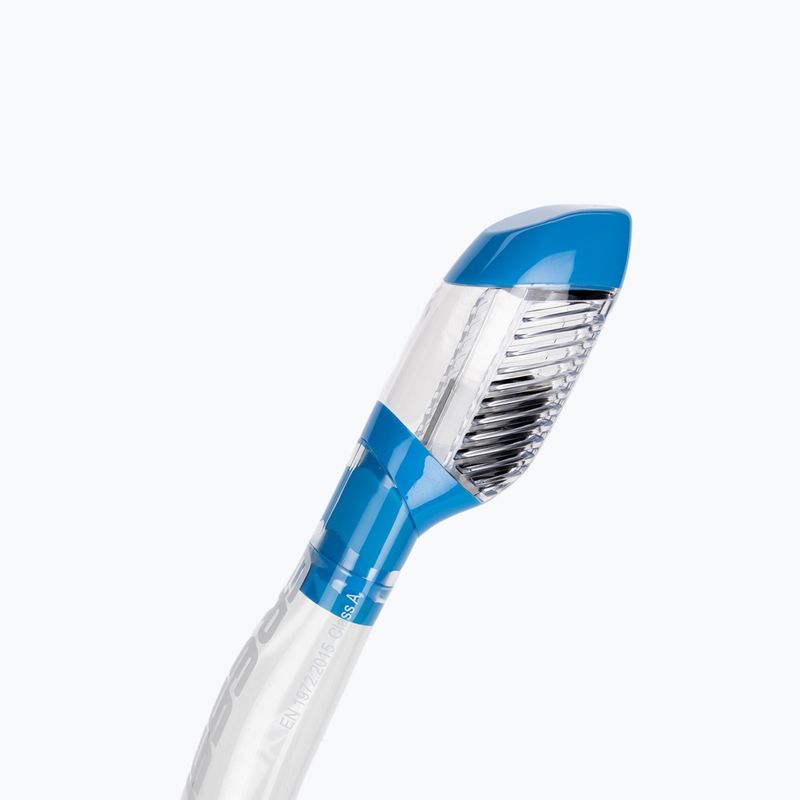 Potápěčská sada Cressi F1 + Supernova Dry blue metal 7