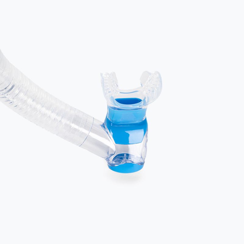 Potápěčská sada Cressi F1 + Supernova Dry blue metal 8