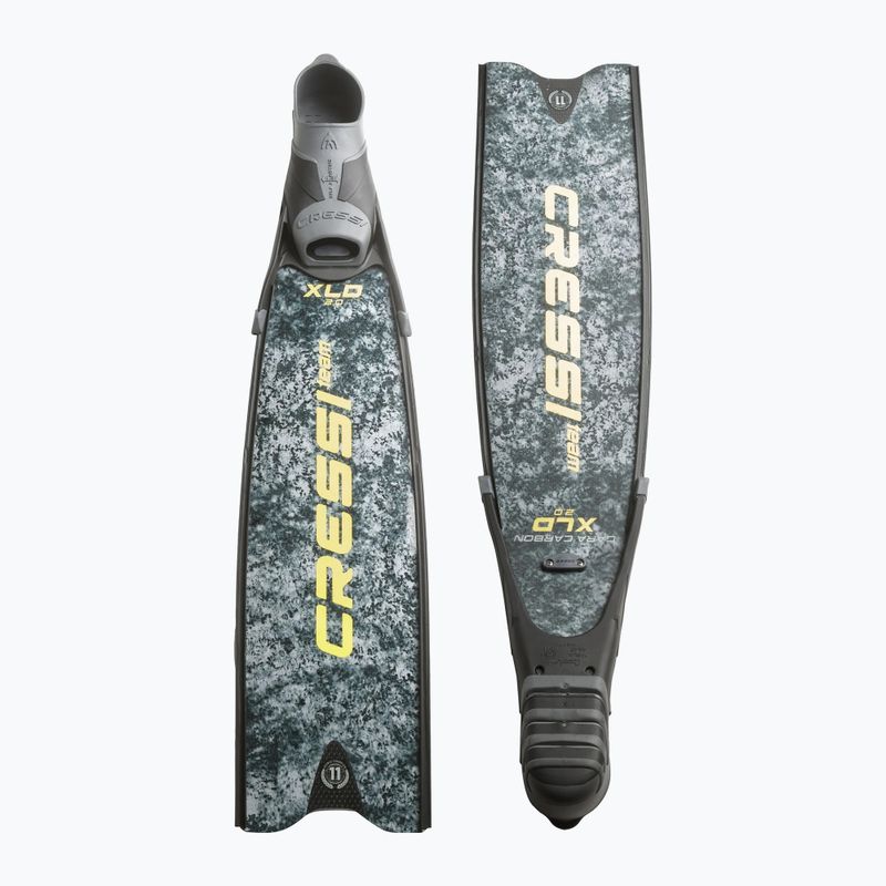 Potápěčské ploutve Cressi Gara Turbo Carbon grey camo 2