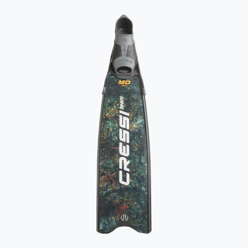 Potápěčské ploutve Cressi Gara Turbo Carbon green camo 3