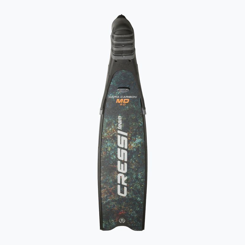 Potápěčské ploutve Cressi Gara Turbo Carbon green camo 4