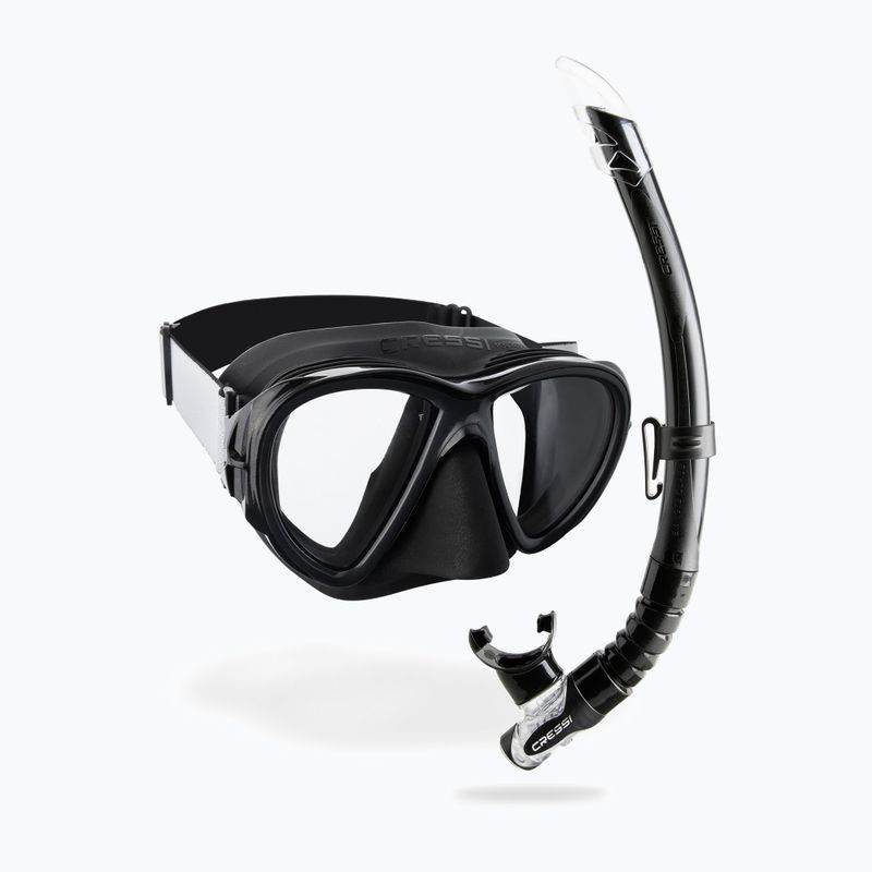 Potápěčská sada Cressi Fiji + Gamma black/black