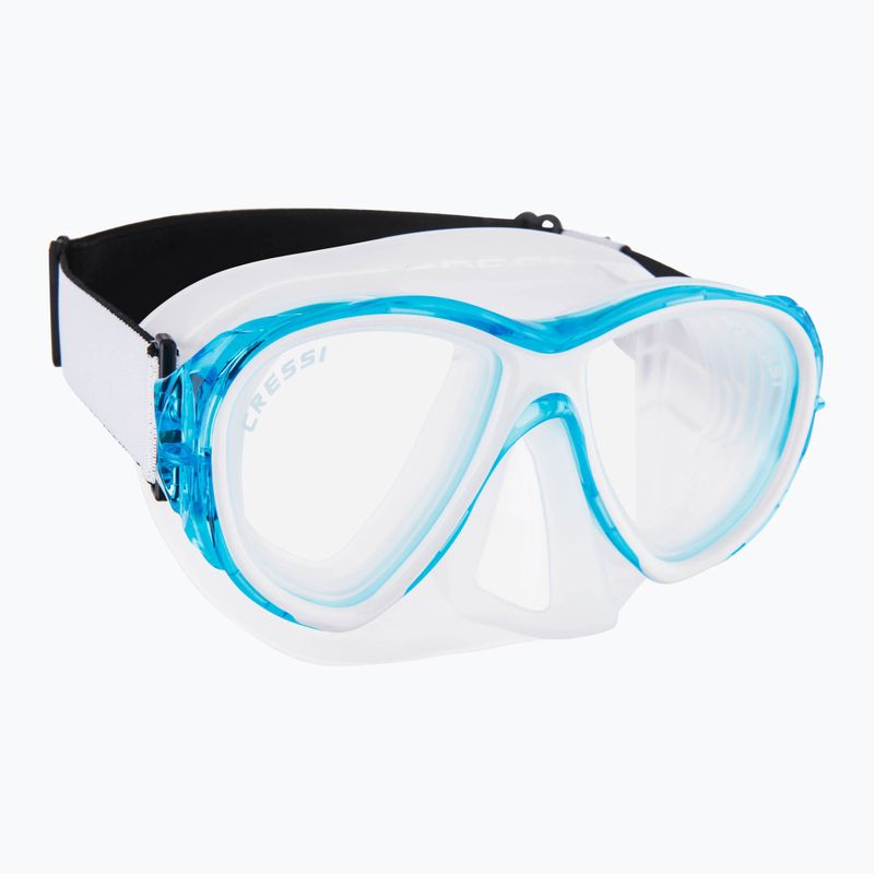 Potápěčská maska Cressi Samoa clear/aquamarine