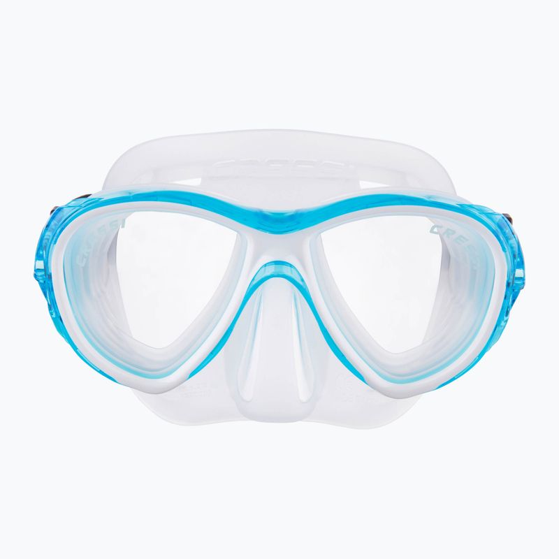 Potápěčská maska Cressi Samoa clear/aquamarine 2