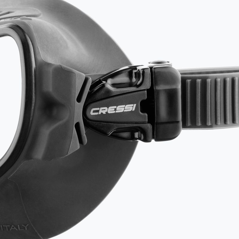 Potápěčská maska Cressi Atom black/black 4