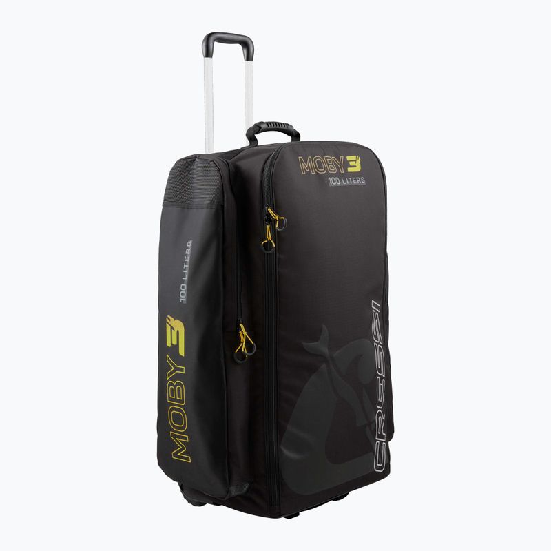 Cestovní taška Cressi Moby 3 100 l black/yellow